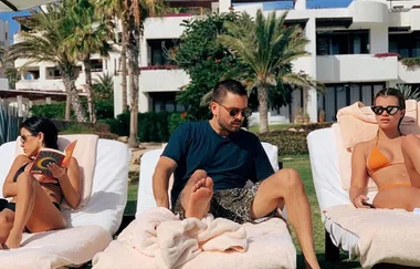 Kourtney Kardashian, Scott Disick and Sofia Richie are holidaying together