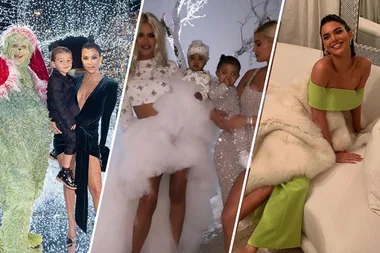 Inside Kim Kardashian and Kanye West’s incredible Christmas party