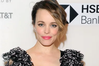This photo of Rachel McAdams breast pumping in Versace is everything