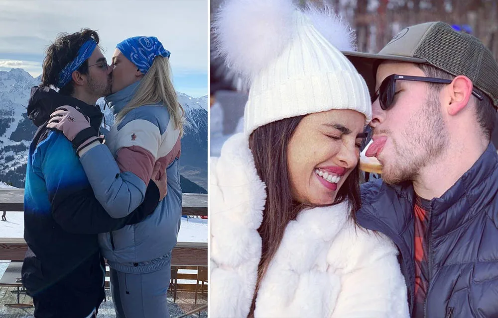Priyanka Chopra and Nick Jonas are on a ski vacation with Joe Jonas and Sophie Turner