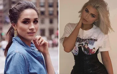 Kylie Jenner just wore Meghan Markle’s exact shirt dress