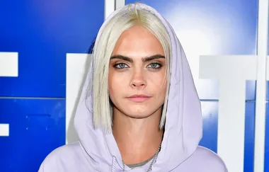 Cara Delevingne Just Showed Off A Pastel Pink Pixie Cut