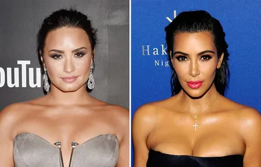 Demi Lovato slams fat-shaming ads on Instagram and Kim Kardashian has weighed in