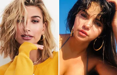 Hailey Bieber and Selena Gomez just stepped out wearing the EXACT same outfit