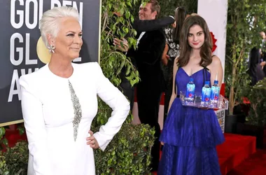 Jamie Lee Curtis slams Fiji Water girl at the Golden Globes