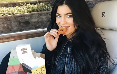 Kylie Jenner spent $10,000 on food delivery last year