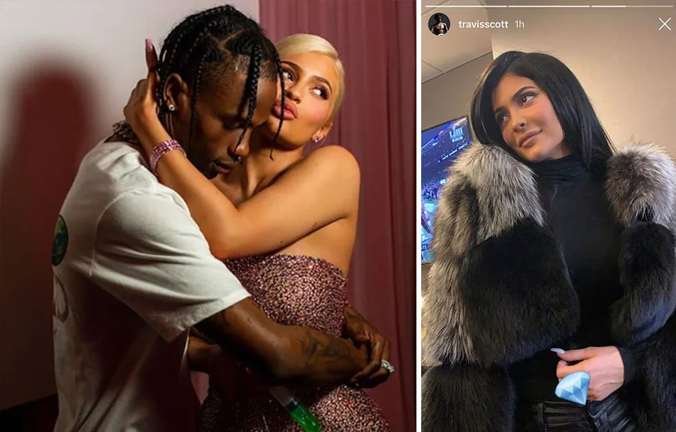 Travis Scott confirms engagement to Kylie Jenner Super Bowl | Girlfriend