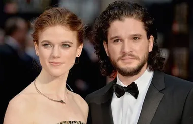 Rose Leslie had the BEST reaction when Kit Harrington revealed how ‘Game Of Thrones’ ends