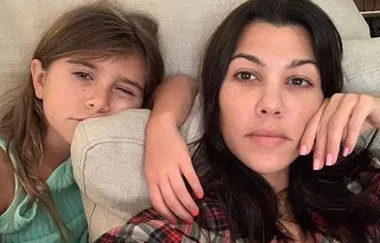 Kourtney Kardashian gives Penelope a *very* grown up haircut