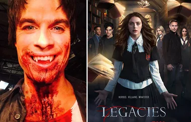 DAMON SALVATORE IS BACK FOR ‘LEGACIES’