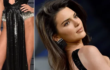 Kendall Jenner is legitimately naked on the Vanity Fair red carpet