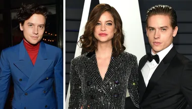 Dylan Sprouse *finally* introduced his GF Barbara Palvin to twin bro Cole