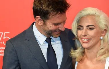 Lady Gaga and Bradley Cooper caught kissing
