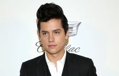 WATCH: Cole Sprouse choking up in an interview talking about Luke Perry