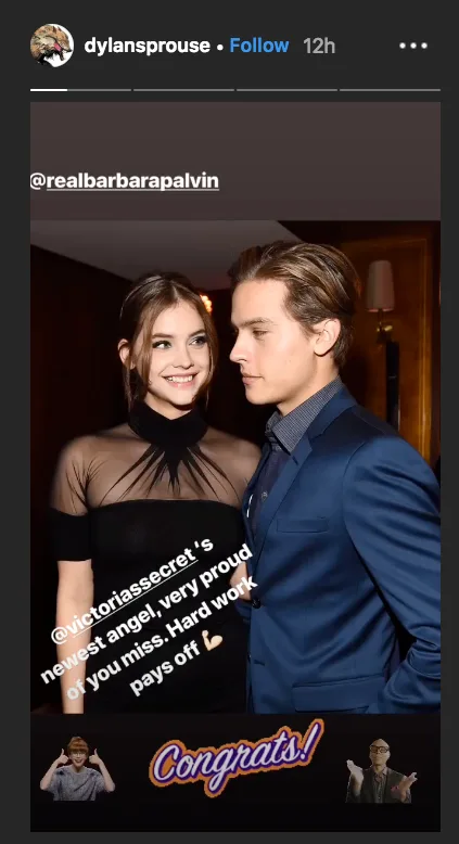 dylan sprouse barbara palvin
