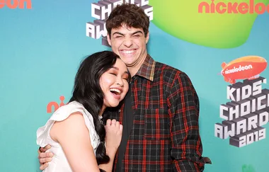 You won’t believe how Lana Condor and Noah Centineo were acting at the Kids’ Choice Awards