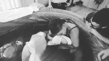 WATCH Hilary Duff shares video of her daughter Banks’ home water birth