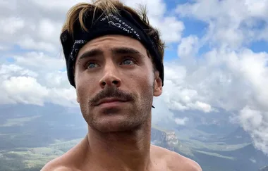 Zac Efron celebrated his birthday in Byron Bay with the weirdest of party guests
