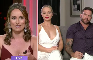 Channel 9 host reveals the joke that made Jess and Dan break up on live television