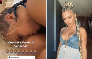 WATCH concerning footage of Tammy Hembrow at Coachella after she was carried out of a party on a stretcher