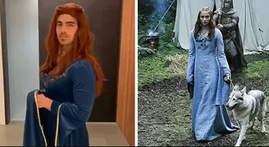 Joe Jonas goes full Sansa Stark ahead of ‘Game of Thrones’ premiere