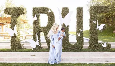 Inside True Thompson’s ridiculously over the top 1st birthday party