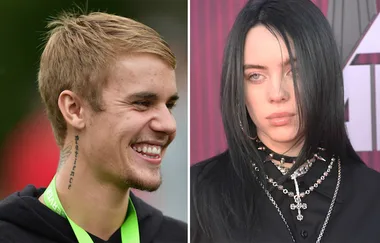 WATCH Billie Eilish FINALLY meeting Justin Bieber at Coachella