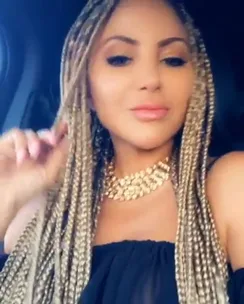 Larsa Pippen rocks dreadlocks for her Coachella look