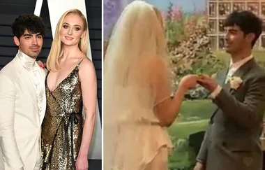 Sophie Turner’s wedding dress isn’t at all what you’d expect!
