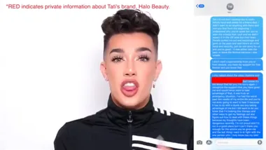 James Charles hits back at Tati Westbrook with proof he never betrayed her