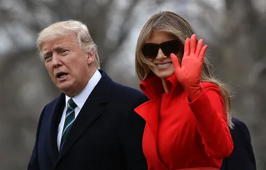 The Internet Is Trolling Melania Trump Over Her Christmas Selfie