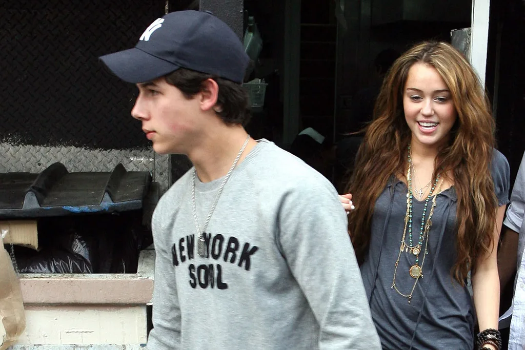 Nick Jonas and Miley Cyrus dated briefly in 2006.