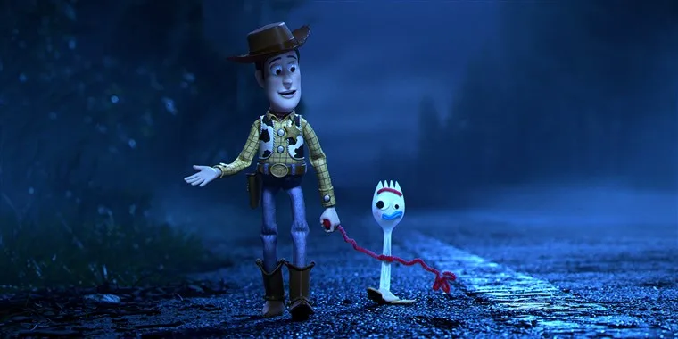 Woody and Forky