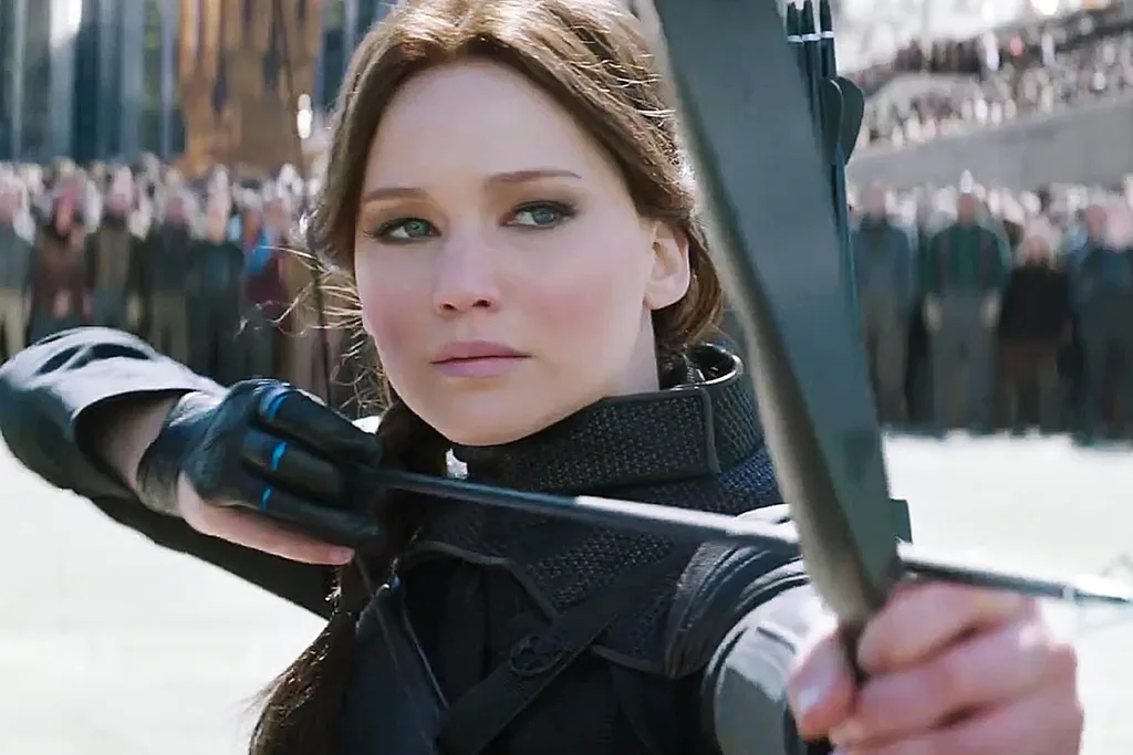 Jennifer Lawrence as Katniss Everdeen