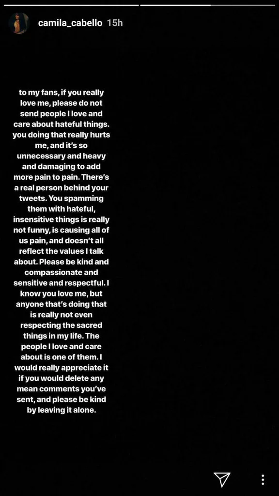 Camila Cabello Instagram