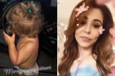 Cheryl films baby Bear Payne speaking for the first time!!!