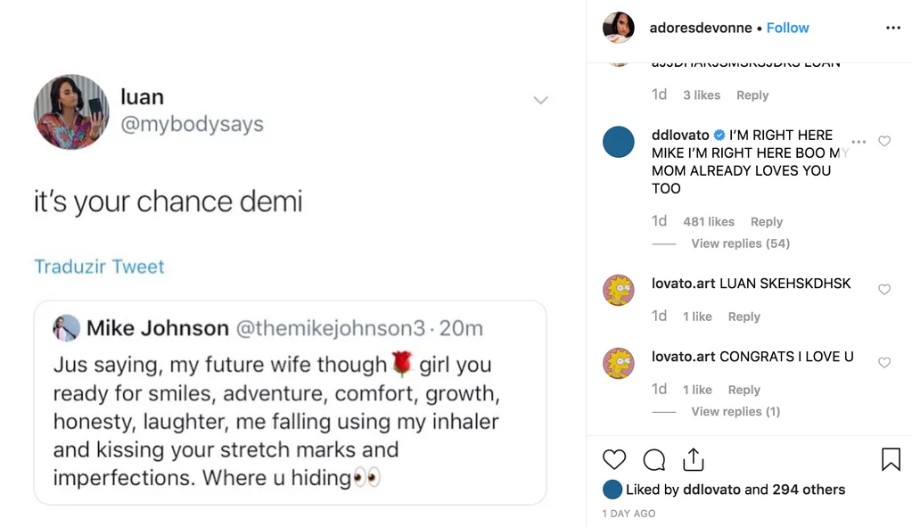 Demi Lovato tweet