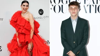 WATCH: Dua Lipa flirts with Anwar Hadid during dinner