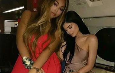 Jordyn Woods Gave Kylie Jenner A Haircut On Snapchat Using Kitchen Scissors