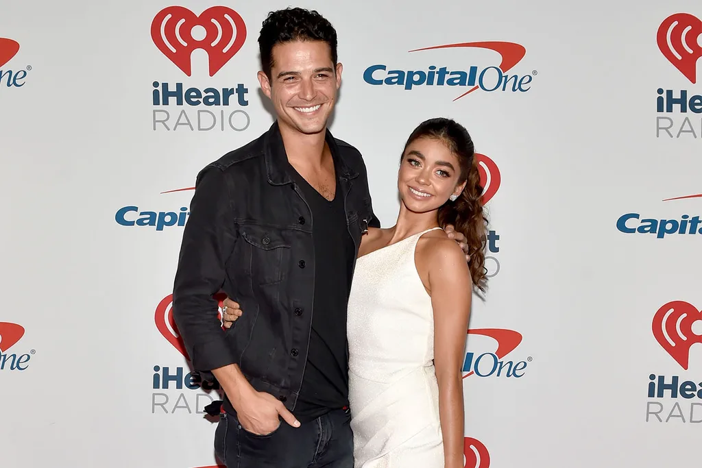 Wells Adams and Sarah Hyland