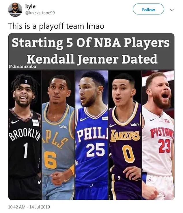 kendall jenner dating