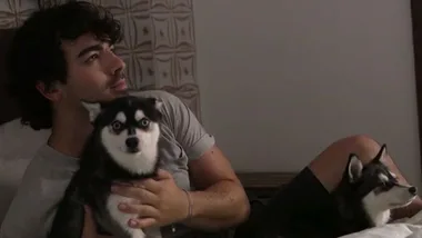 WATCH: Joe Jonas plays with his beloved pups in adorable video