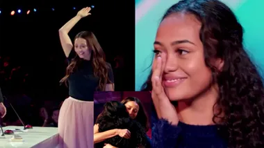 15-year-old Olina Loau’s AGT audition gets the GOLD BUZZER and leaves Ricki-Lee in tears