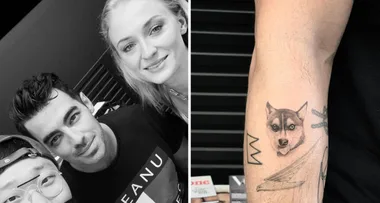 Joe Jonas and Sophie Turner get matching tattoos in honour of their late dog