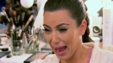Kim Kardashian found a big ass tarantula in her garage and naturally freaked out