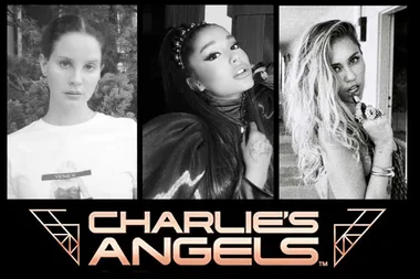 Miley Cyrus, Ariana Grande and Lana Del Rey just teased their Charlie’s Angel music video