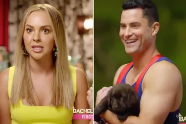 WATCH: The Bachelorette Angie meets her new boyfriends