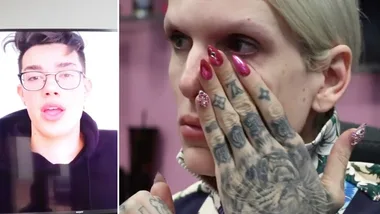 Jeffree Star crying over James Charles and Tati Westbrook