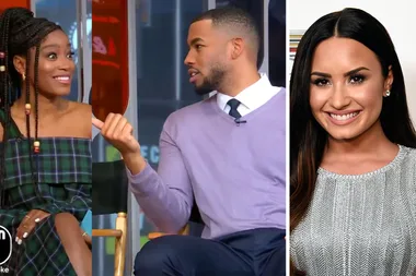 Demi Lovato’s boyfriend slammed for asking Keke Palmer out on live TV