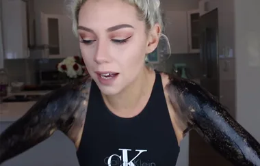 This Girl Used A Black Peel Face Mask On Her ENTIRE Body And Holy Heck